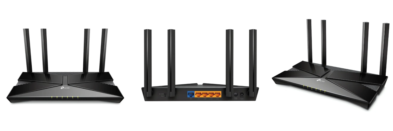 TP-Link EX511 <b>WiFi6</b> AX3000 4-port Gigabit Router valued at R999. Delivered at No Charge. <b>R400 non-refundable co-payment</b>